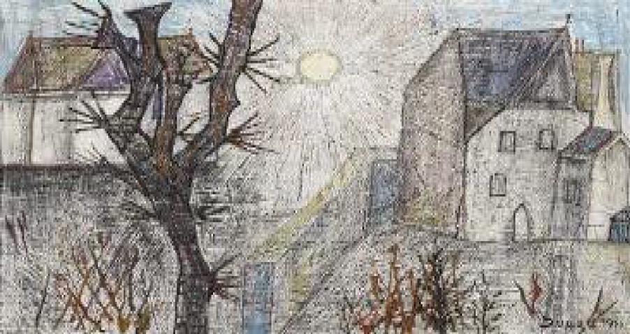 Untitled (Landscape with Tree);